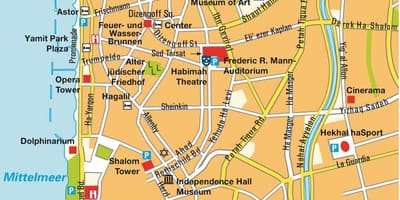 Mapa W Tel Awiwie